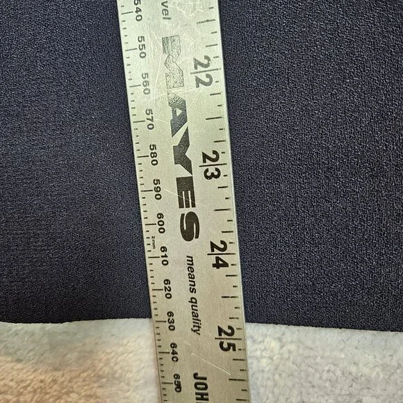 Liz Claiborne blouse skirt set Womens 8 Black Career Business Party Formal Class - Picture 9 of 15